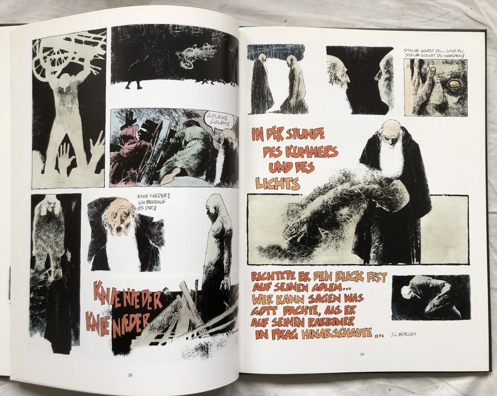 Fumetti: GOLEM - Altamira Literaturcomic – Usato da Schaffhausen venduto da durruti 4