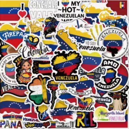 Sticker: Venezuela Sticker Set 63 Stk. – Nuovo e nell'imballaggio originale da Dintikon venduto da Vexi
