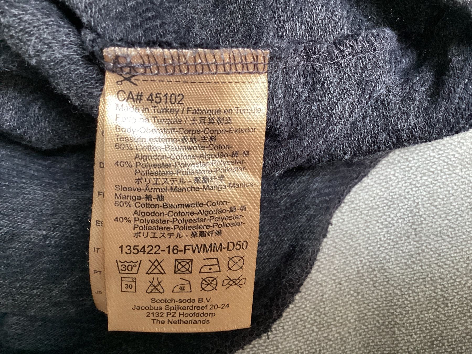 Pulls & Sweat-shirts: Pullover Scotch & Soda dunkelgrau / schwarz Gr. M – D'occasion à Homberg b. Thun par Homata 8