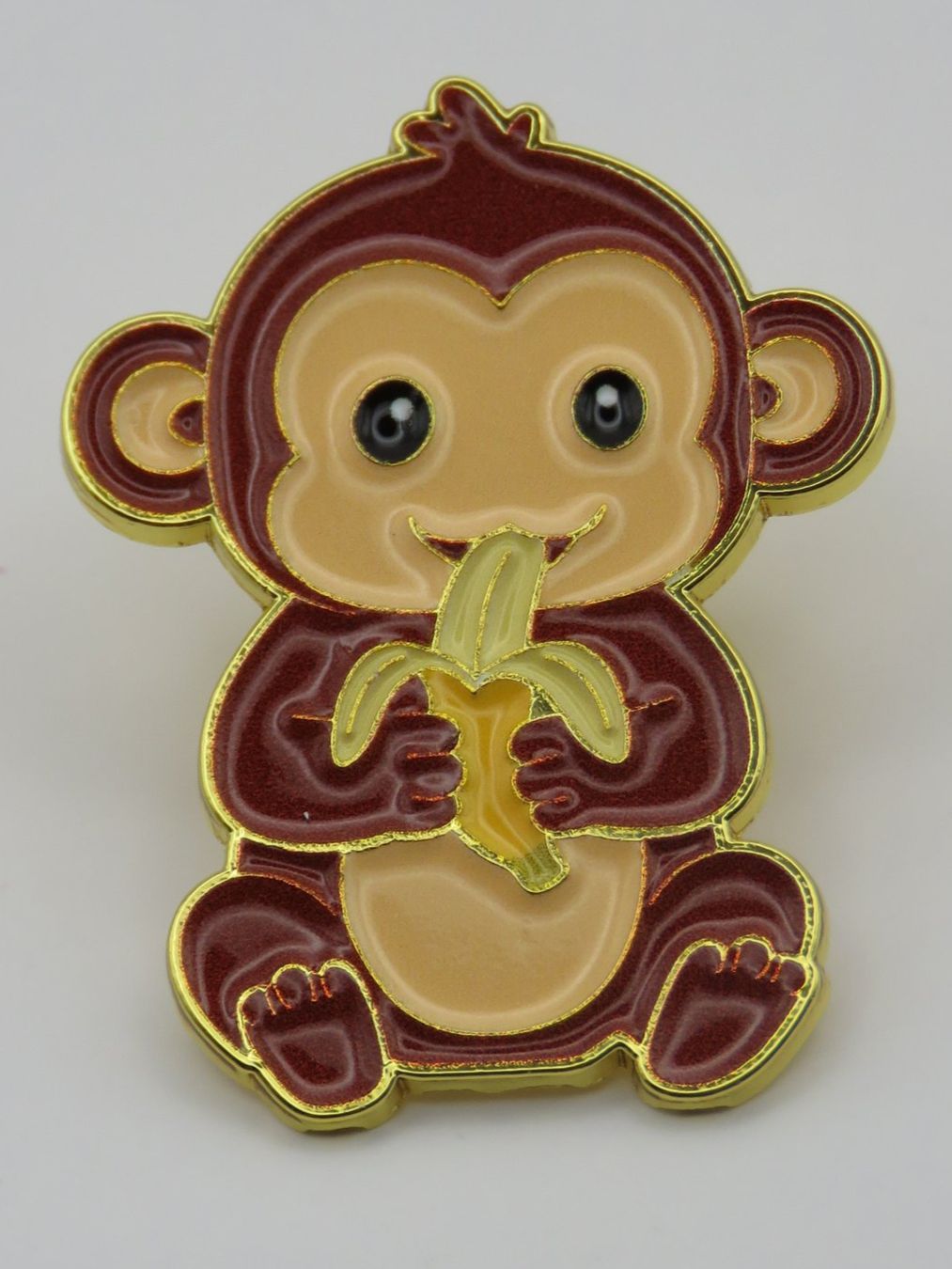 Spille & Fermagli: Ansteck Pin - AFFLI mit BANANE - Emaille - 3,2x2,5cm – Nuovo e nell'imballaggio originale da Grenchen venduto da Yamahwildstar16 2