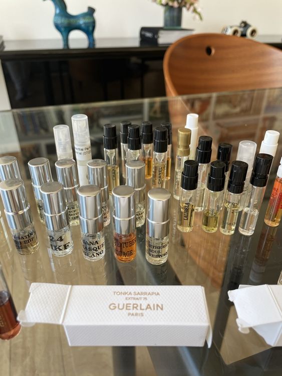 Perfume Sample Set Luxury & niche: TF, MFK, Guerlain, (Gebraucht) in ...