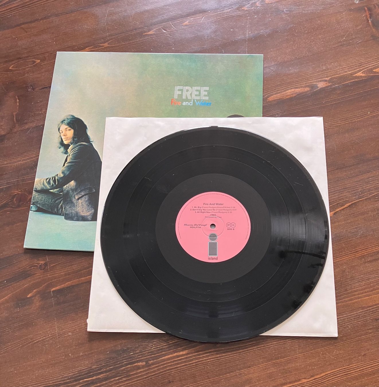 Dischi in vinile: FREE - FIRE AND WATER – Usato da steffisburg venduto da Dstauffer 3