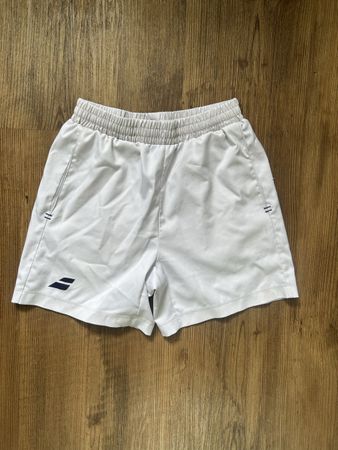 Short de sport Babolat blanc – Taille 8-10 ans – Très bon ét