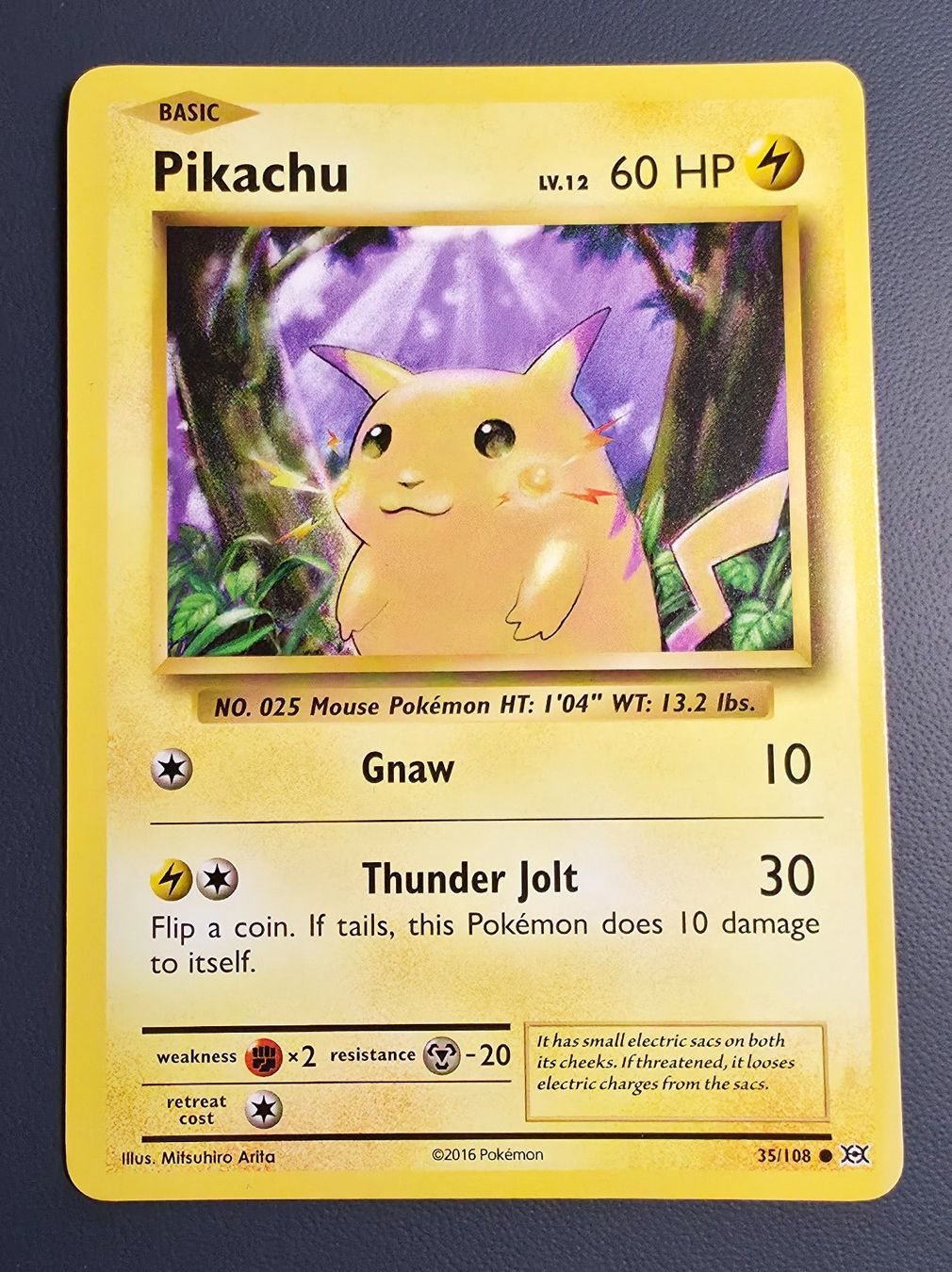 Pokémon Carte collezionabili: Pikachu - 35/108 [C] - Pokémon – Nuovo (secondo la descrizione) da Zürich venduto da StickerPatron