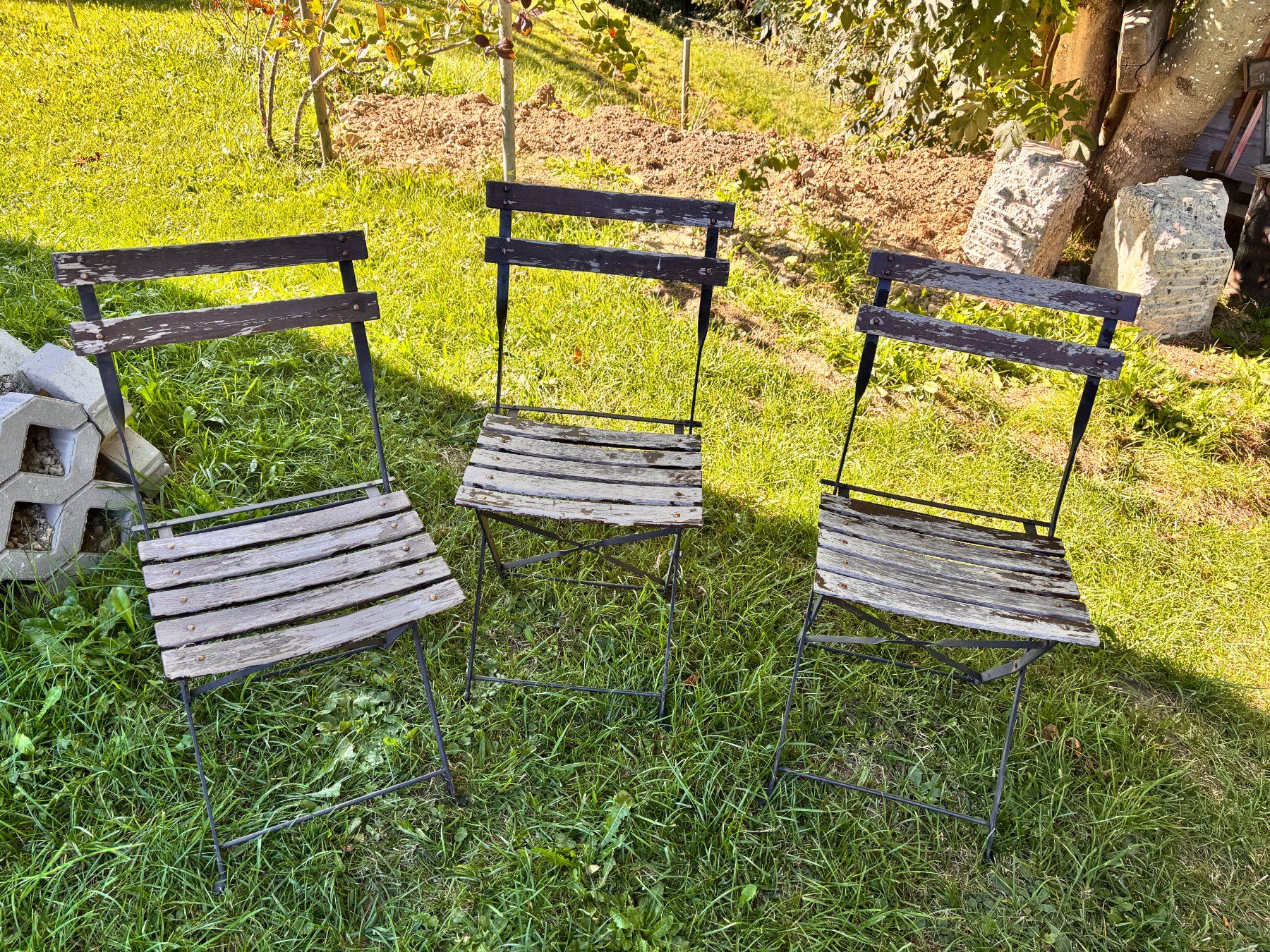 Stühle: 3 Gartenstühle Klappbar – Gebraucht aus Berneck von danilo5561