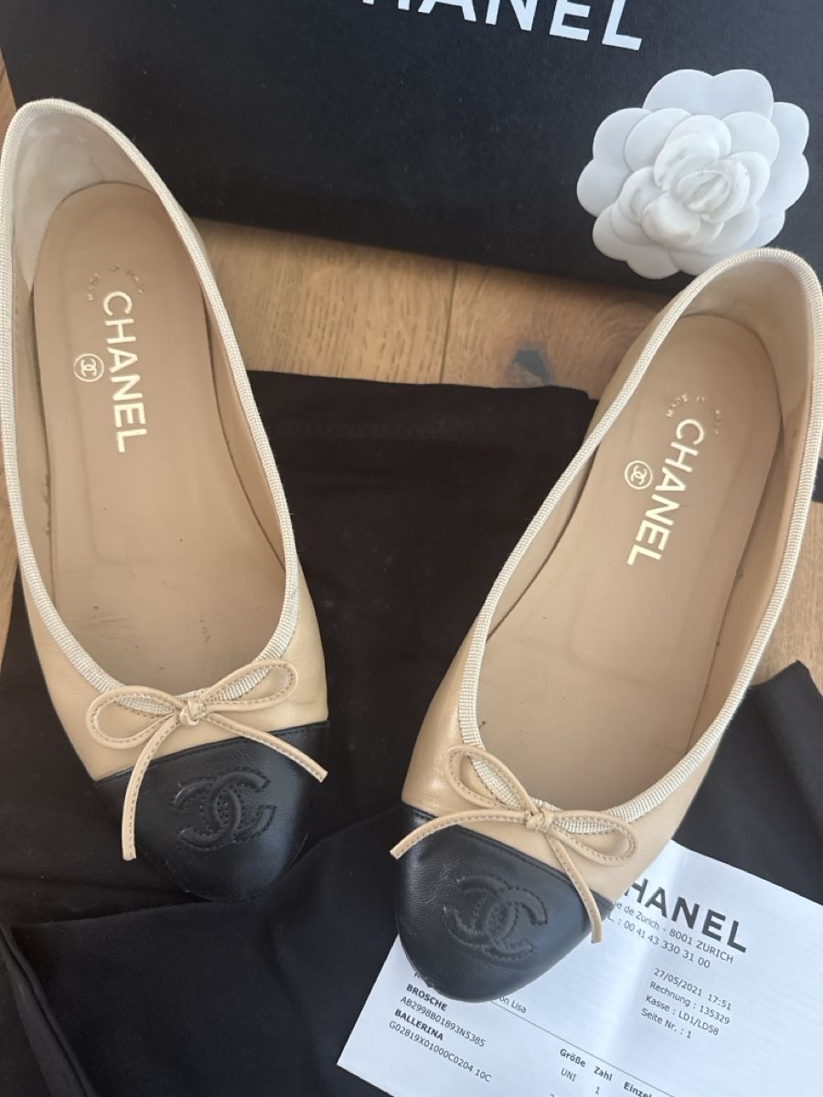 Chanel Scarpe da donna: Klassische Chanel Ballerinas – Usato da Langnau am Albis venduto da DCT 1