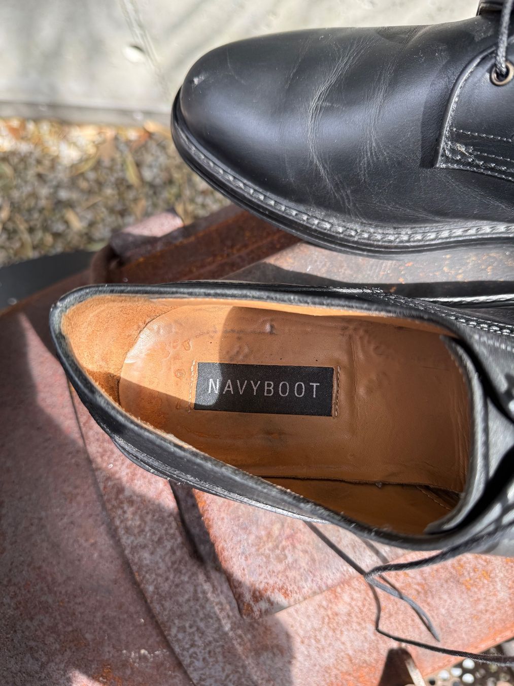 Navyboot Scarpe da uomo: Navyboot Business Schuh, schwarz, Gr. 43 – Usato da Cham venduto da blue-spirit 2