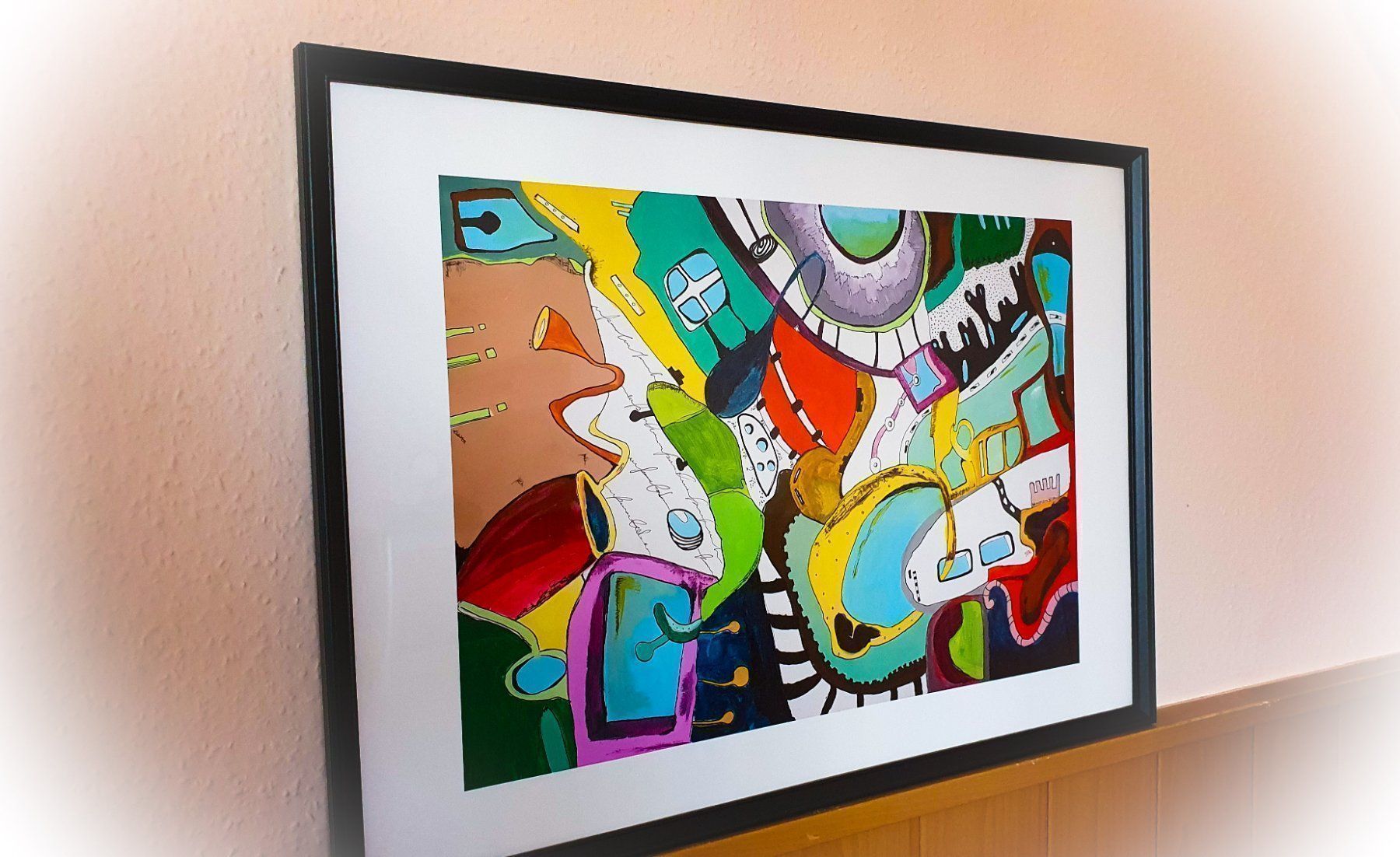 Gemälde: "Anna's Labyrinth" 50x70 cm – Neu und originalverpackt aus Kreuzlingen von eszanza 3