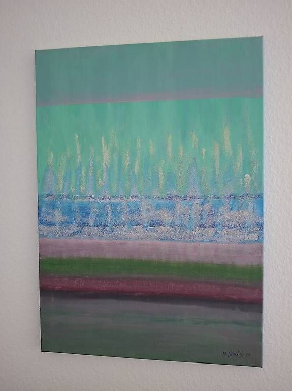 Dipinti: Acryl-Bild auf Leinwand gemalt. – Usato da Meggen venduto da myrta.gischig