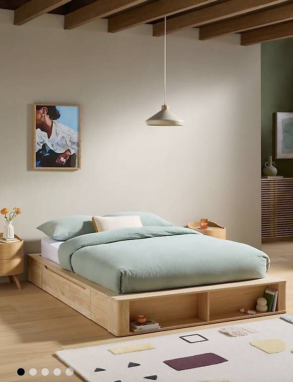 Betten: Doppelbett mit Schubladen und Rost – Gebraucht aus Basel von mendieta89