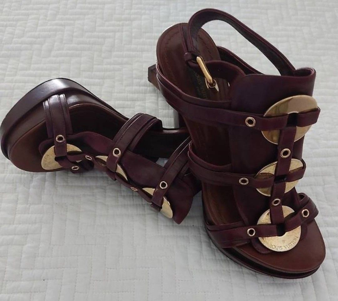 Louis Vuitton Scarpe da donna: Louis Vuitton Sandalen – Nuovo (secondo la descrizione) da Zürich venduto da Babadermf