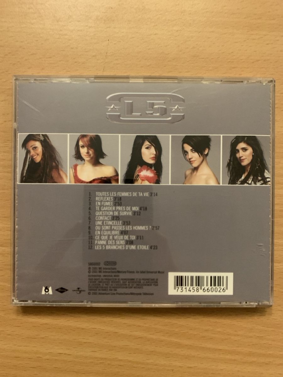 CD: CD album L5, édition originale, format standard – Usato da Salavaux venduto da Lune_Diurne 1