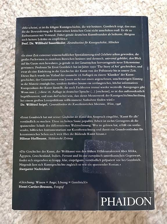 Libri: Die Geschichte der Kunst – Usato da Burgistein venduto da LaLUZdelFARO 1