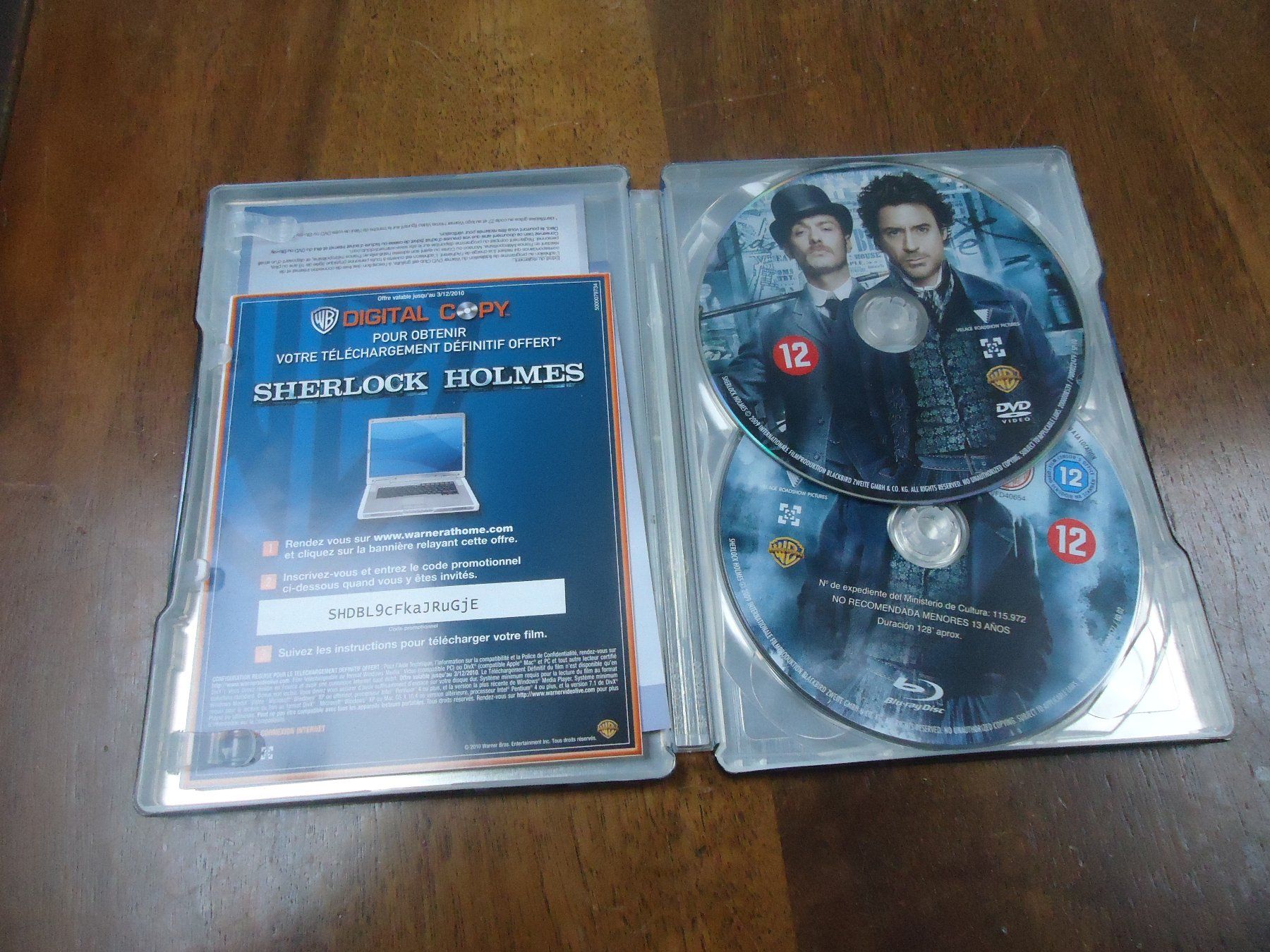 Tutti i DVDs: DVD et BLU-RAY - Sherlock Holmes – Usato da Vessy venduto da mafabe 2