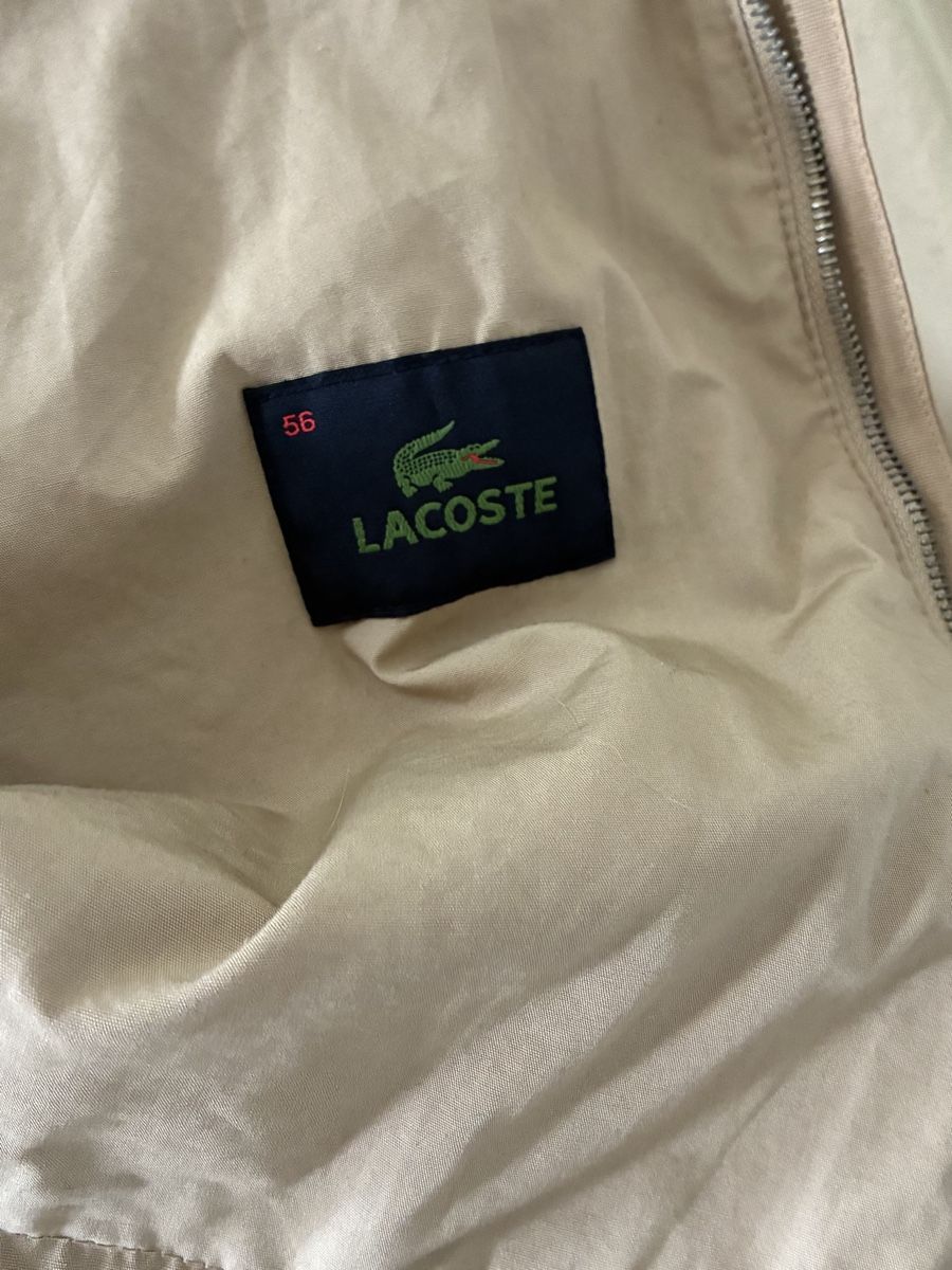 Lacoste Giacche: Veste Lacoste beige poches multiples état correct – Usato da Assens venduto da ZenSun 2