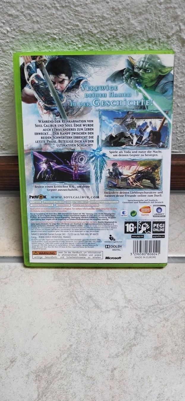 Microsoft Spiele: Xbox 360 - Soul Calibur IV – Gebraucht aus Münsingen von Heroism2010 1