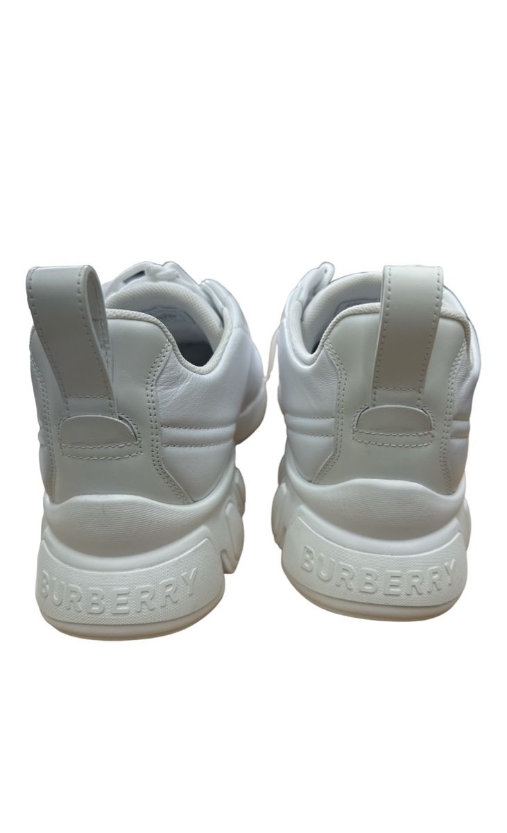 Burberry Scarpe da uomo: Burberry Leder Sneakers NP 800.- – Nuovo e nell'imballaggio originale da Lachen SZ venduto da HelvetiaLuxury 8