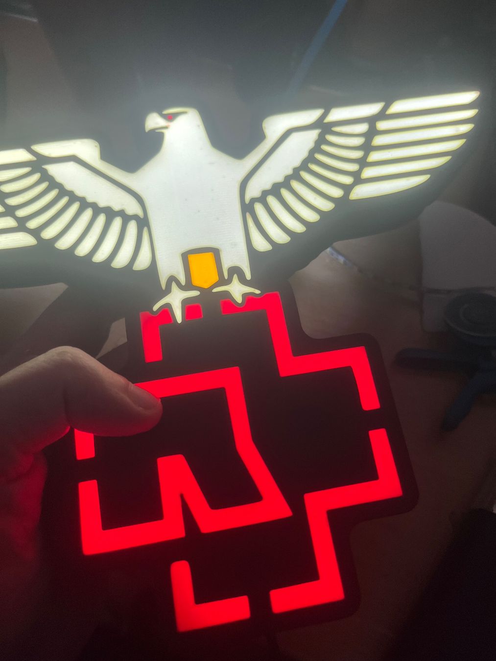Lampade: Lampe LightBox Rammstein 2 – Nuovo (secondo la descrizione) da Noville venduto da Berlusconi55 1