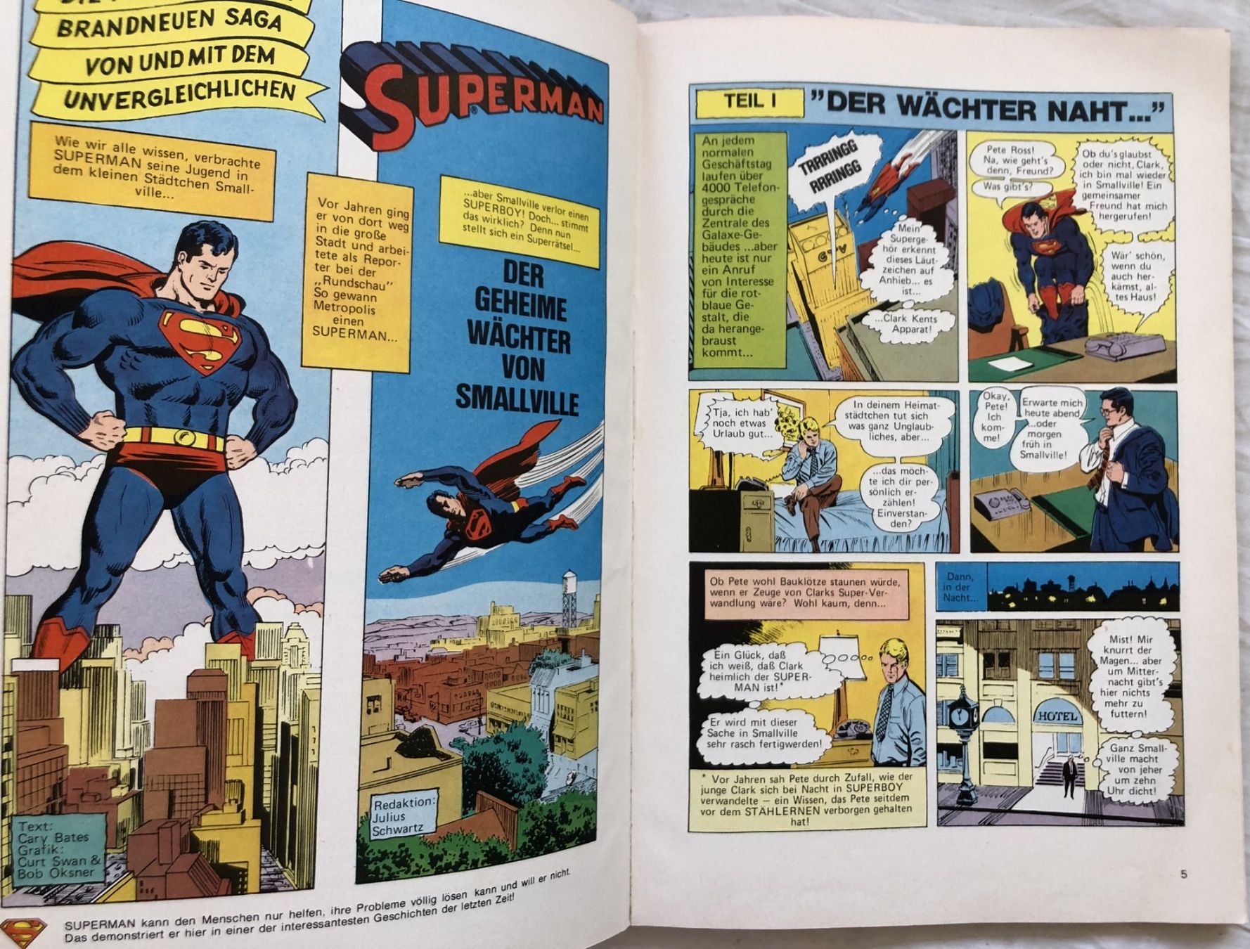 BD: SUPERMAN - 4.SUPERBAND – D'occasion à Schaffhausen par durruti 2