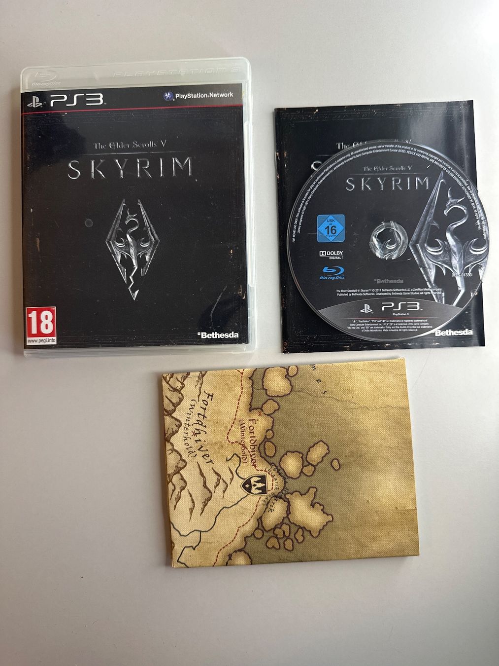 Sony Giochi: Skyrim mit Map - PS3 – Usato da St.gallen venduto da taduz