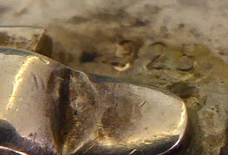 Gemelli: Manschettenknöpfe 925 Silber Teil vergoldet mit Monogramm – Usato da Muri AG venduto da Lineli2020 5