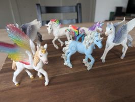 6er Set Einhorn-Figuren, Pegasus, Spielzeug für Kinder 🦄