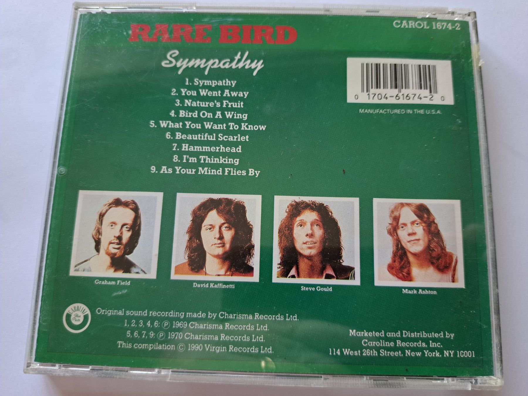 CDs: Cd Rare Bird -- Sympathy – Gebraucht aus Pully von bro_n52j 1