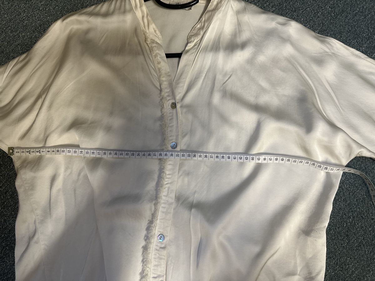 Camicette: Dixie Damen Bluse Creme Oversize Gr M – Usato da Baltschieder venduto da YmroBe 1