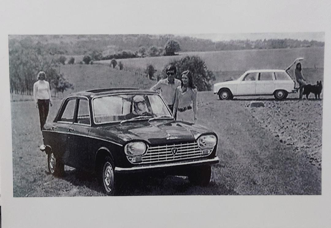 Ansichtskarten: PEUGEOT 204 Berline & Breack 1969 – Neu (gemäss Beschreibung) aus Delémont von Domdom1