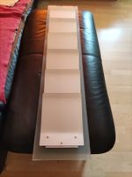Zeitungsständer Glas Alu 6 Fächer gross