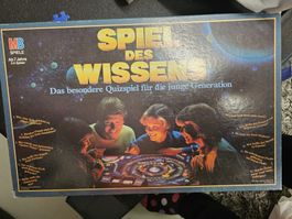 Spiel des Wissens Quizspiel MB Spiele Vintage Retro