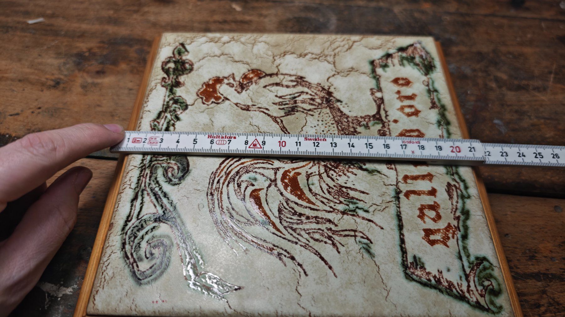 Dessous de verre: Wunderschöner alter Pfannenuntersetzer GALLO – D'occasion à Gelterkinden par MYSTOREFORYOU4460 9