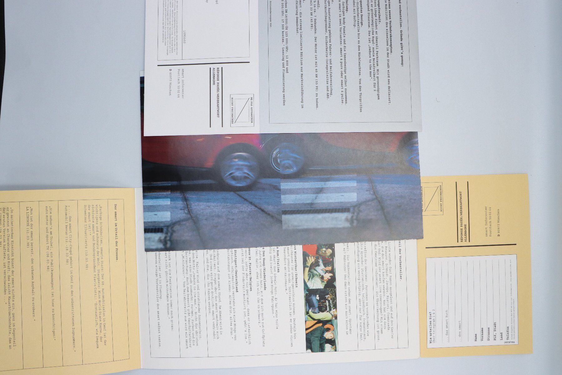 Documenti: Smart Reduce to the max Prospekt Lot 1998 – Usato da Bühl b.Aarberg venduto da Collectorpassions 3