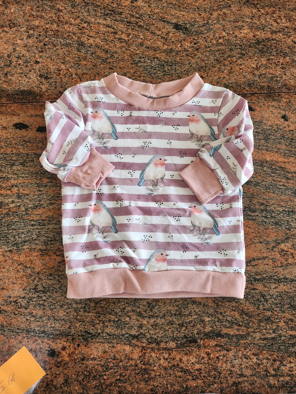 Maglioni & Felpe: rosa Babypulli, Vogelmotiv, Gr. 62/68 – Nuovo (secondo la descrizione) da Othmarsingen venduto da pao_2xld