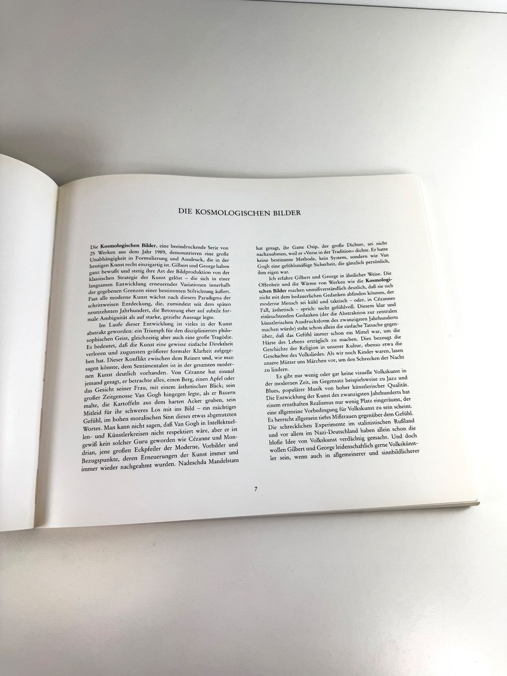 Libri: GILBERT & GEORGE "The Cosmological Pictures" mit Widmung – Usato da Zürich venduto da Arche_Brockenhaus 8