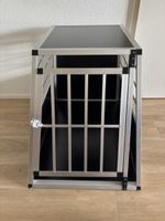 Auto Transportbox Hund aus Alu und Holz sehr stabil 