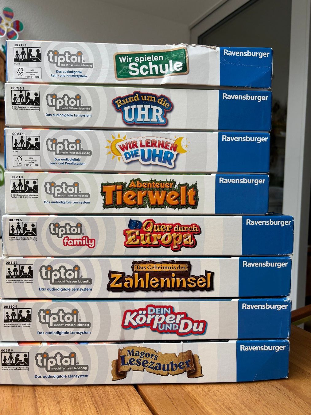 Ravensburger Giochi: Tiptoi: Spiel "Quer durch Europa" – Usato da Aesch BL venduto da Pelikan 1