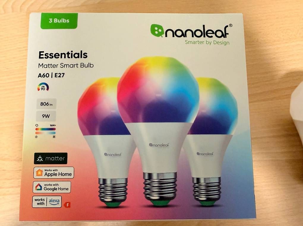 Nanoleaf Lampen: Nanoleaf Essentials Matter E27 Smart Bulbs  3er Set – Gebraucht aus Winterthur von Guki 2