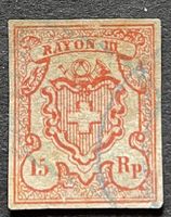 1852 Rayon III Nr. 18 T. 10 Cat. 800.- 