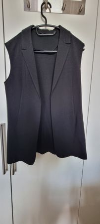 Kurzarm-Blazer / Gilet, schwarz - Guess, Grösse L