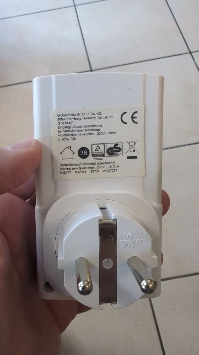 Interruttori: Workzone Timer Switch - EU Plug – Usato da Etzgen venduto da Brato4452 1