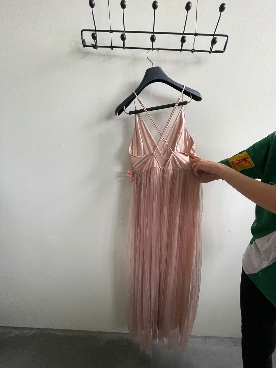 Vestiti: Alt Rosa Sommerkleid – Usato da Sennwald venduto da jelenat94 1