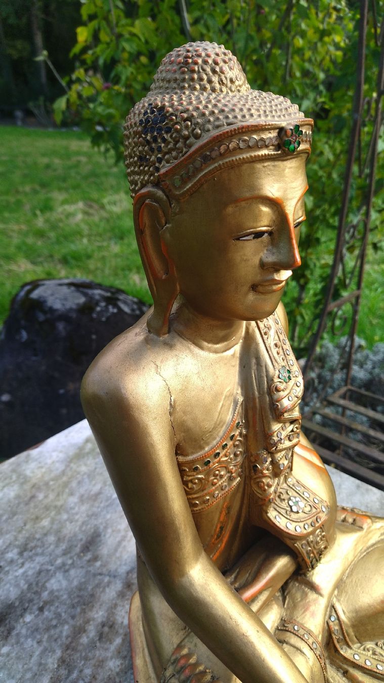 Figuren: Alter Buddah aus Holz – Gebraucht aus Zürich von Top-Deal-Schweiz 3