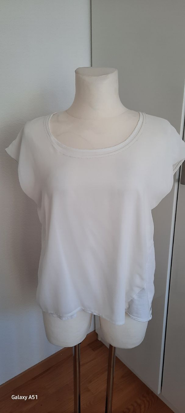 Opus Camicette: ***OPUS*** Blusenshirt weiss Gr 42 – Usato da Wädenswil venduto da H2H_Secondhandshop 1
