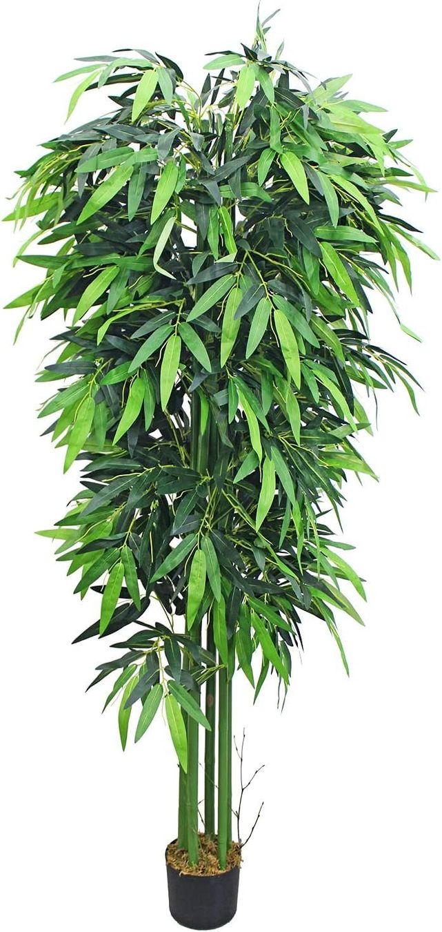 Pflanzen & Samen: Bambus Kunstbaum 210cm Decovego – Neu und originalverpackt aus Bottighofen von zaap