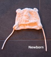Süsse Baby Mütze, Neugeborene Grösse