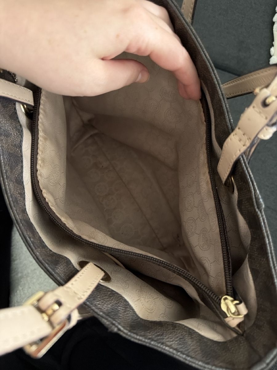 Michael Kors Borse da donna: Michael Kors dunkelbraun Signature Tasche – Usato da Dierikon venduto da corinna310 3