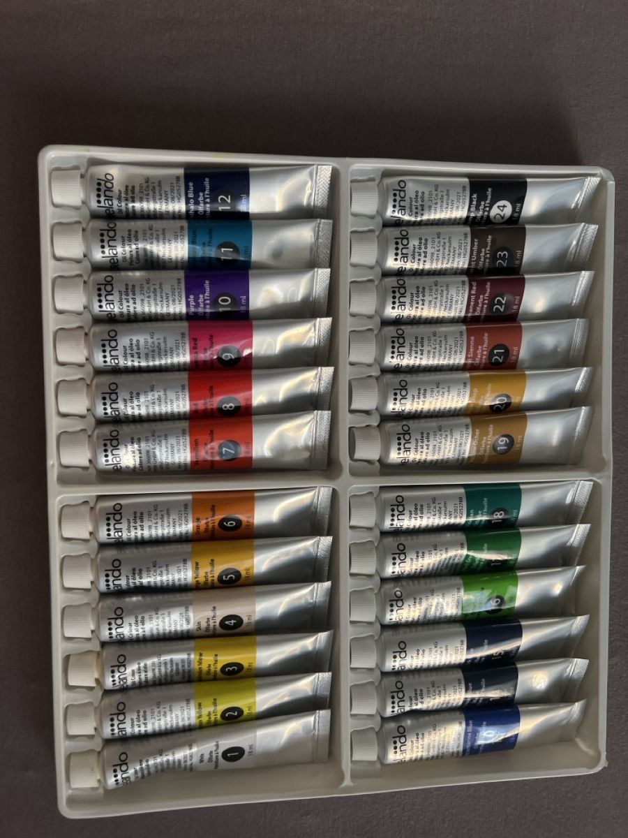 Colori: 24er Set Aquarellfarben von crelando – Usato da Boswil venduto da yan_5nkf