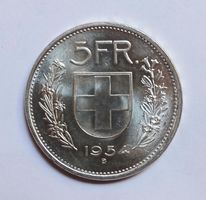 5 fr argent 1954
