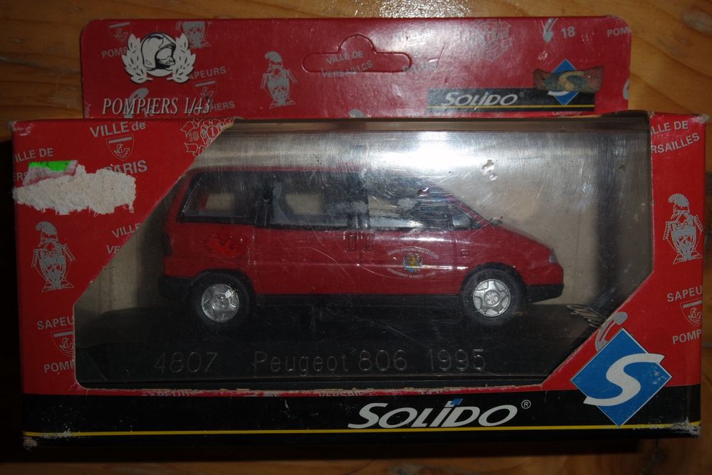 Peugeot 806 1995 1/43 Solido Réédition